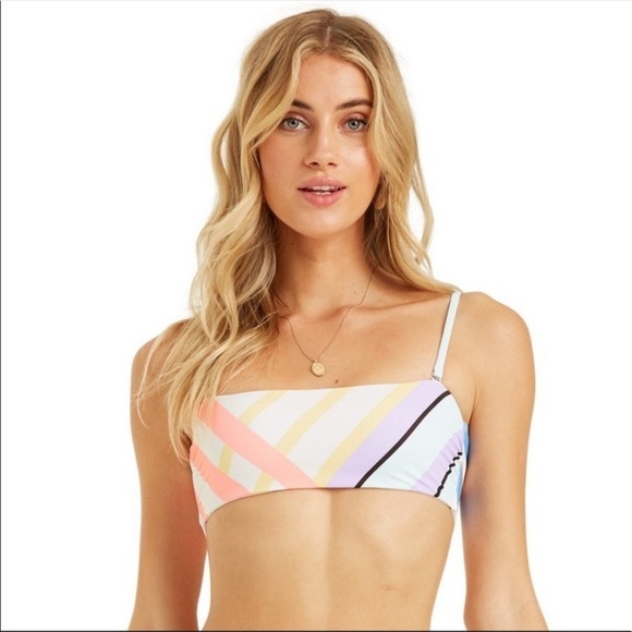 NWT Billabong Break A Dawn Tube Bikini Top Sz M - Picture 5 of 11